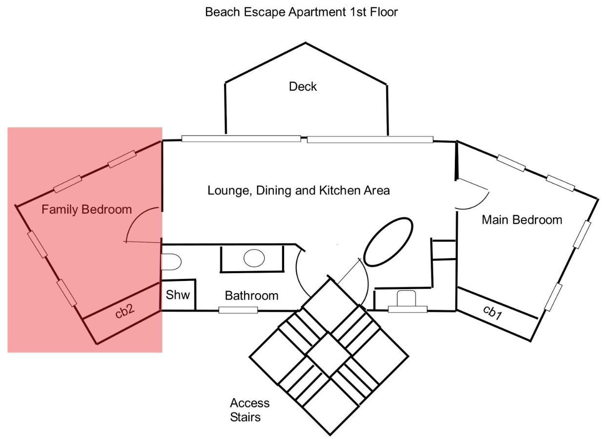 Sandy Point Beach Escape 1 Bedroom Apartment Exterior photo